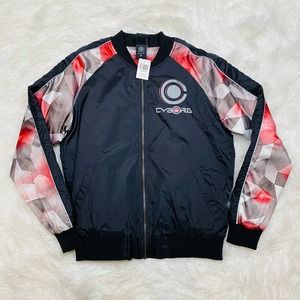 JUSTICE LEAGUE CYBORG BOMBER JACKET "NWT"